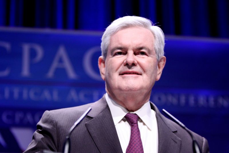 Gingrich Leads Republicans in Primary Election