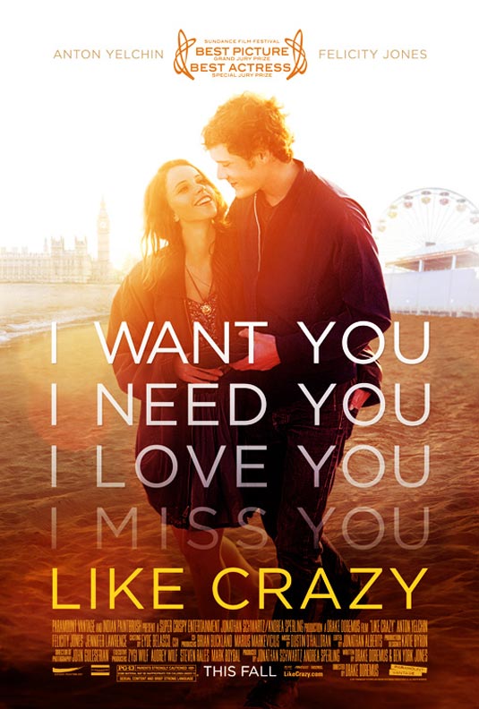 On DVD: Like Crazy