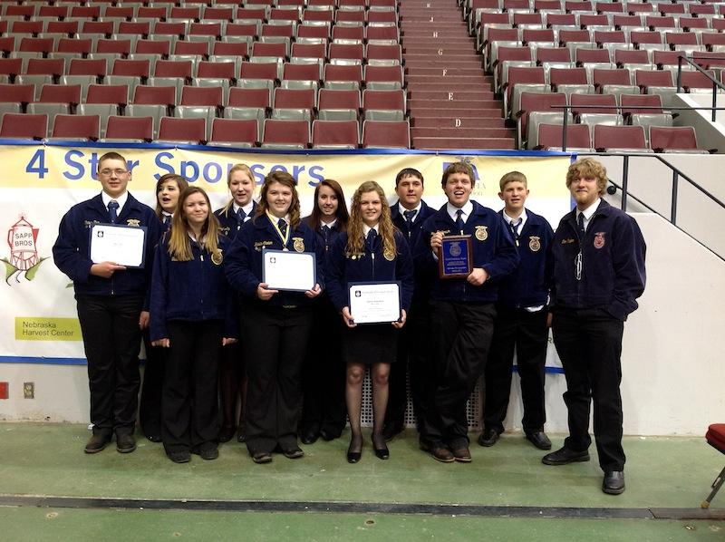 Alliance FFA Excels at State Competition 