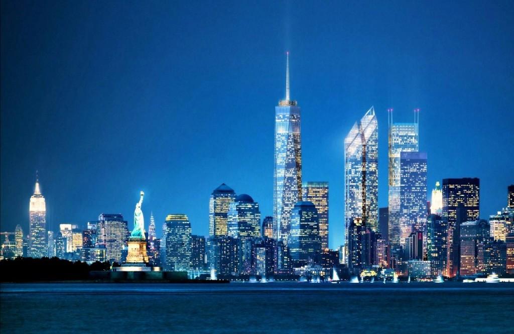 Photo of New Yorks future skyline.