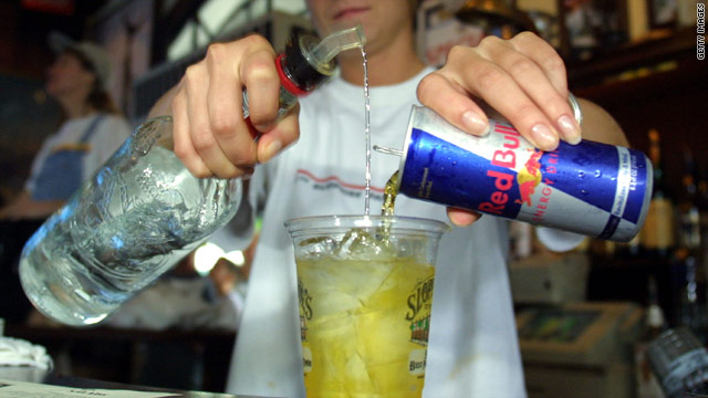 There are serious risks mixing energy drinks with booze.