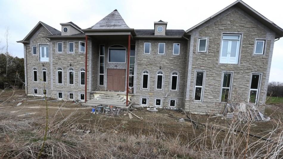 Canadian Mansion with $70,000 in damages. 