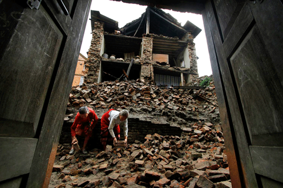 Major Damage in Nepal