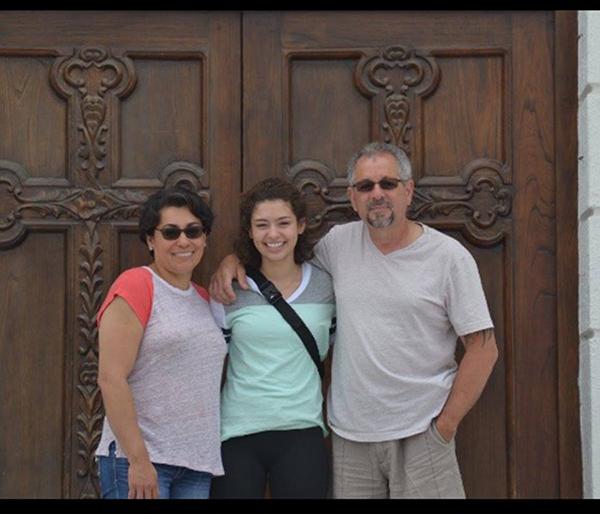 My parents and I in Barranquilla, Colombia. This is the first time they had been there in 20 years. May 2015. 