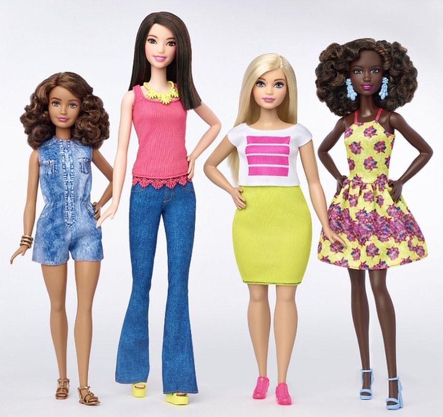 Today, Barbie announced the expansion of its Fashionistas doll line to include three body types - tall, curvy and petite - and a variety of skin tones, hair styles and outfits. With these additions, girls everywhere will have infinitely more ways to play out their stories and spark their imaginations through Barbie. (PRNewsFoto/Mattel)