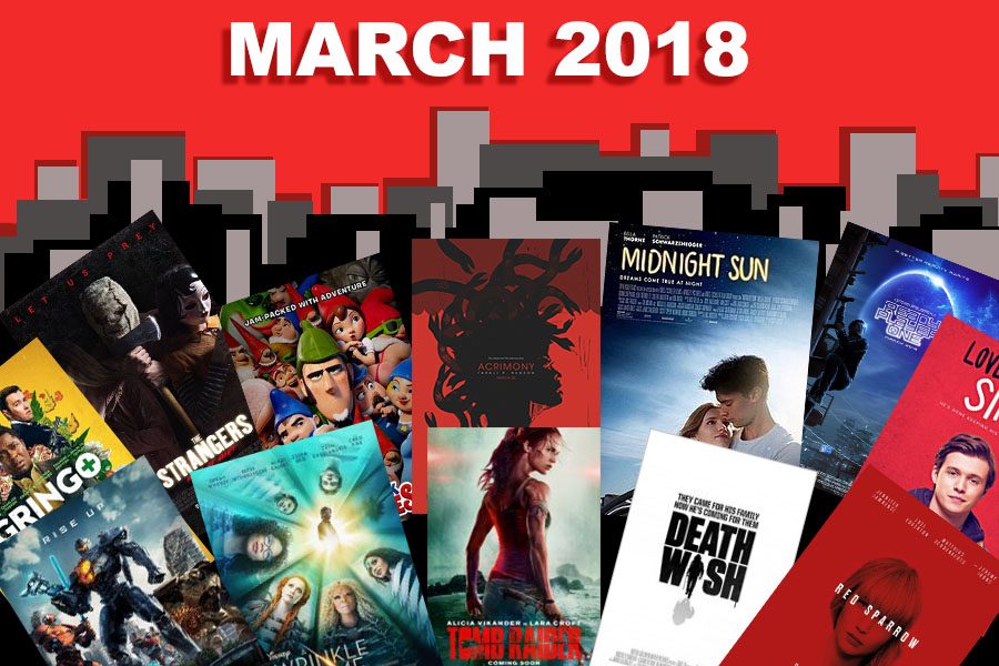 Upcoming Movies: March 2018