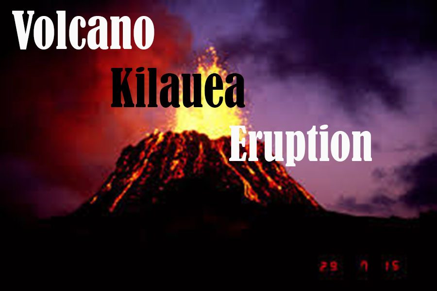 Volcano Kilauea Eruption