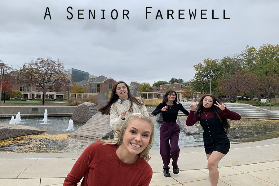 An even greater thank you to the senior girls pictured here with me.