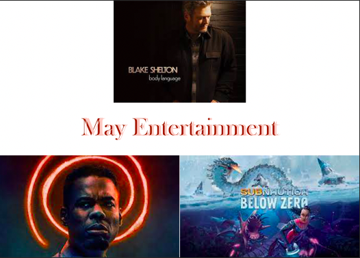 Upcoming Entertainment: May 2021