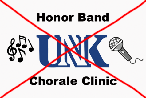 UNK Honor Band and Chorale Clinic Canceled