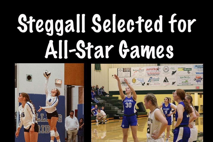 Steggall Selected for All-Star Volleyball and Basketball Games